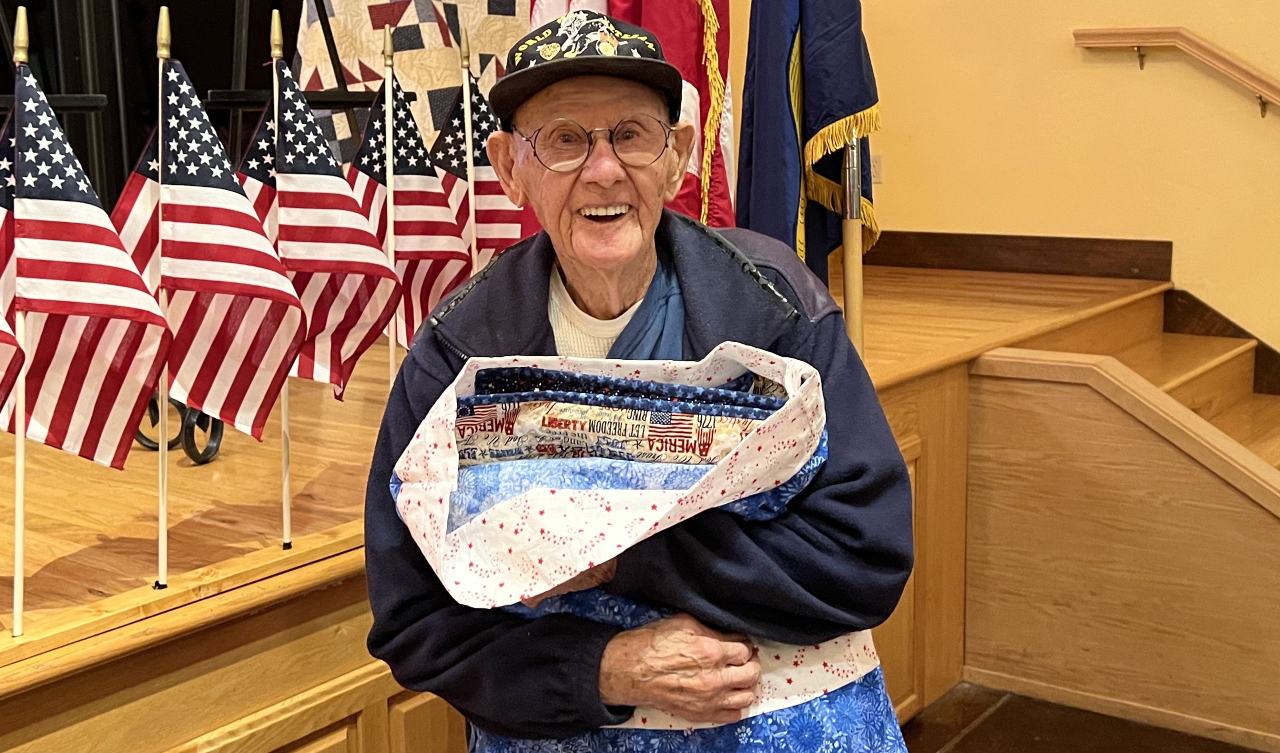 Two Local Veterans Honored With Quilts Of Valor Philomath News