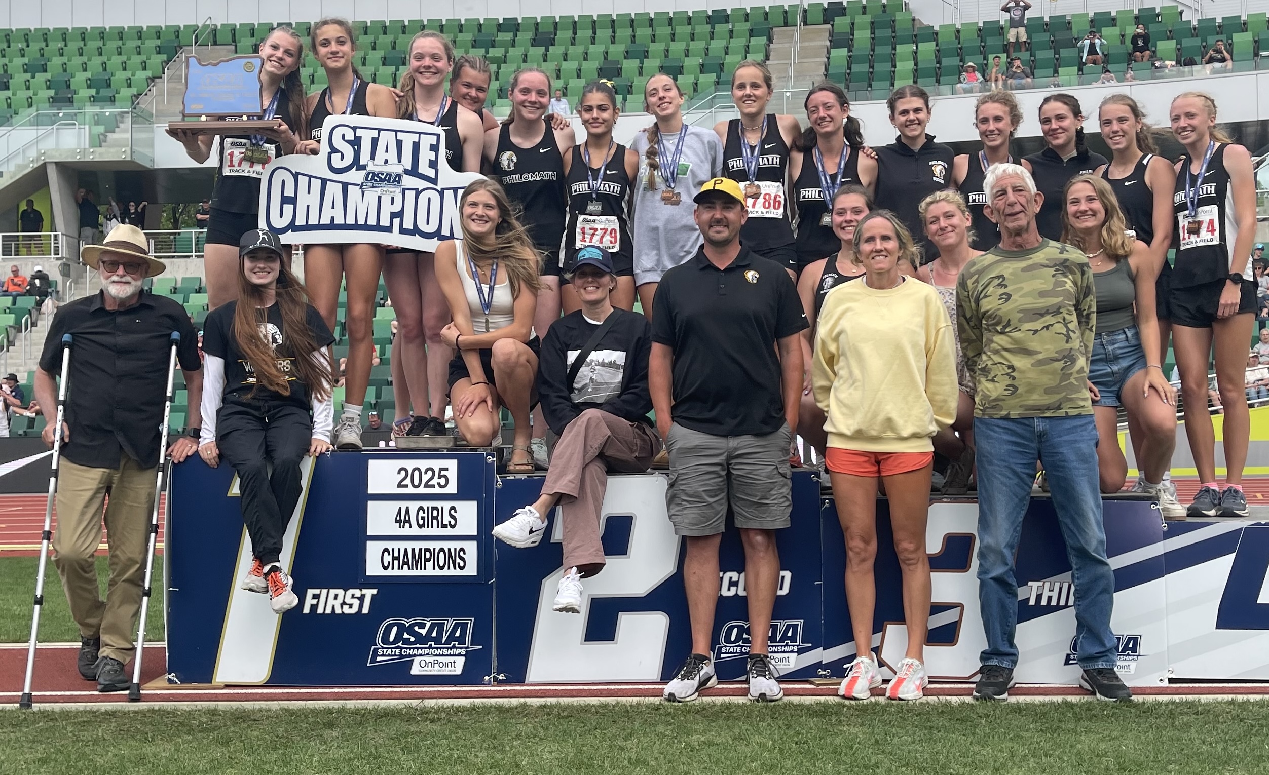 PHS girls are state track and field champions — again - Philomath News